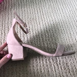 Light pink heels